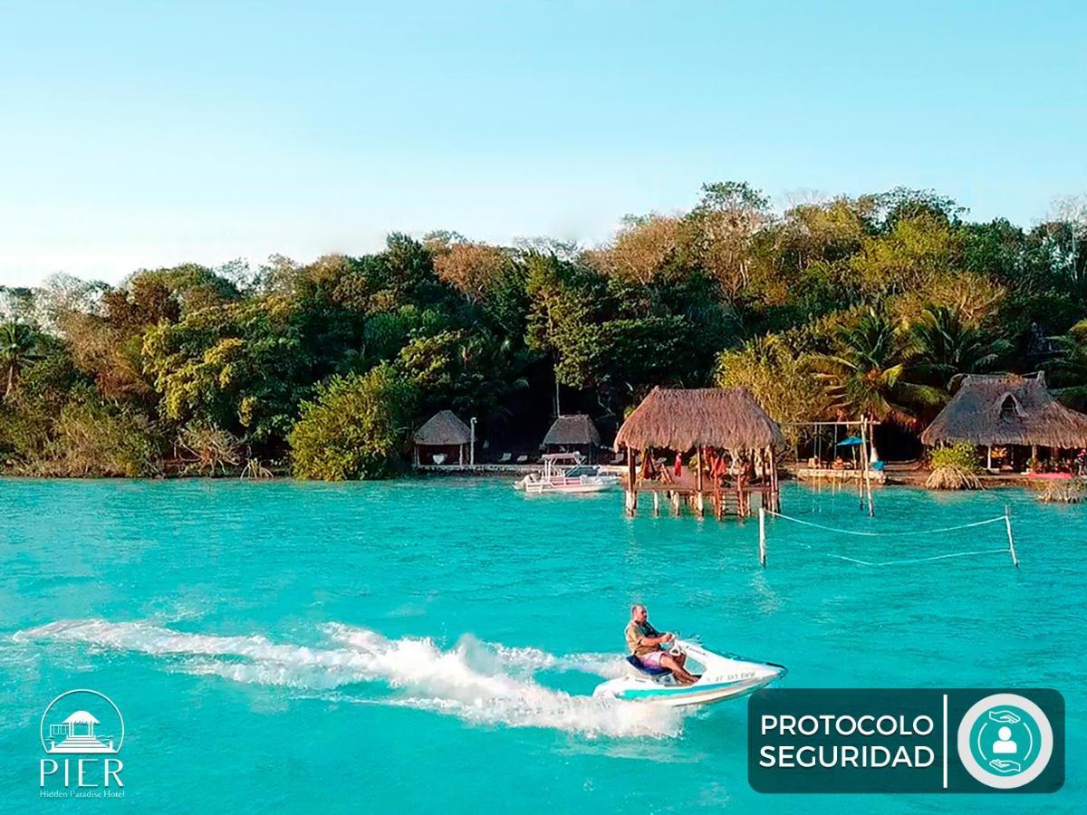 Hotel Wayak Bacalar - Todo Incluido Eksteriør bilde