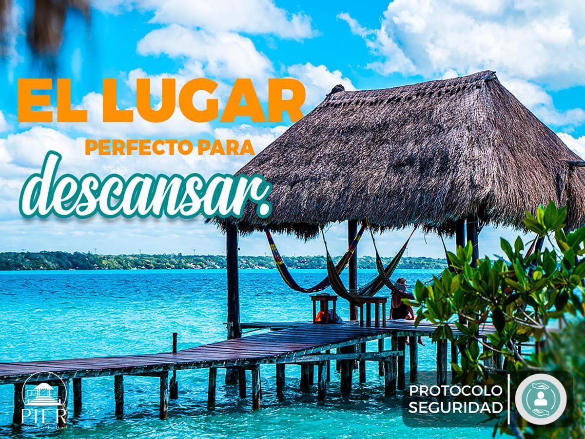 Hotel Wayak Bacalar - Todo Incluido Eksteriør bilde