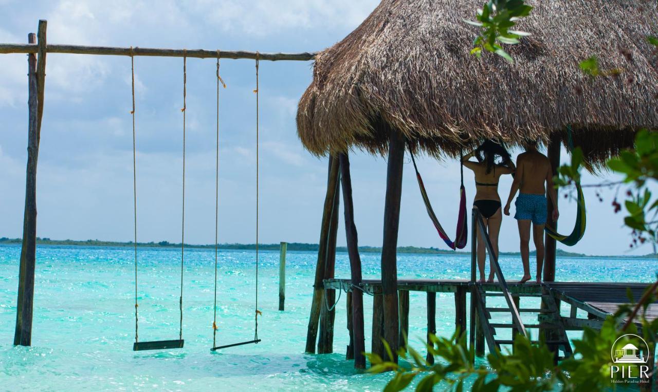 Hotel Wayak Bacalar - Todo Incluido Eksteriør bilde