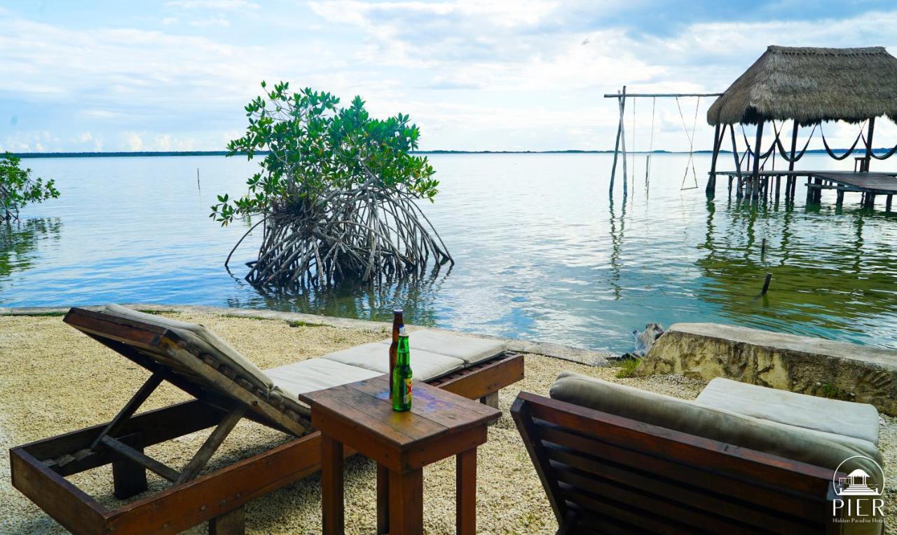 Hotel Wayak Bacalar - Todo Incluido Eksteriør bilde