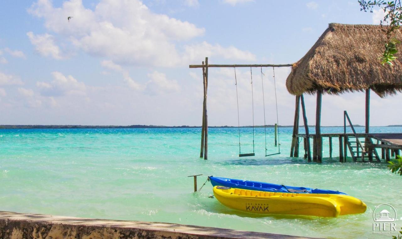 Hotel Wayak Bacalar - Todo Incluido Eksteriør bilde