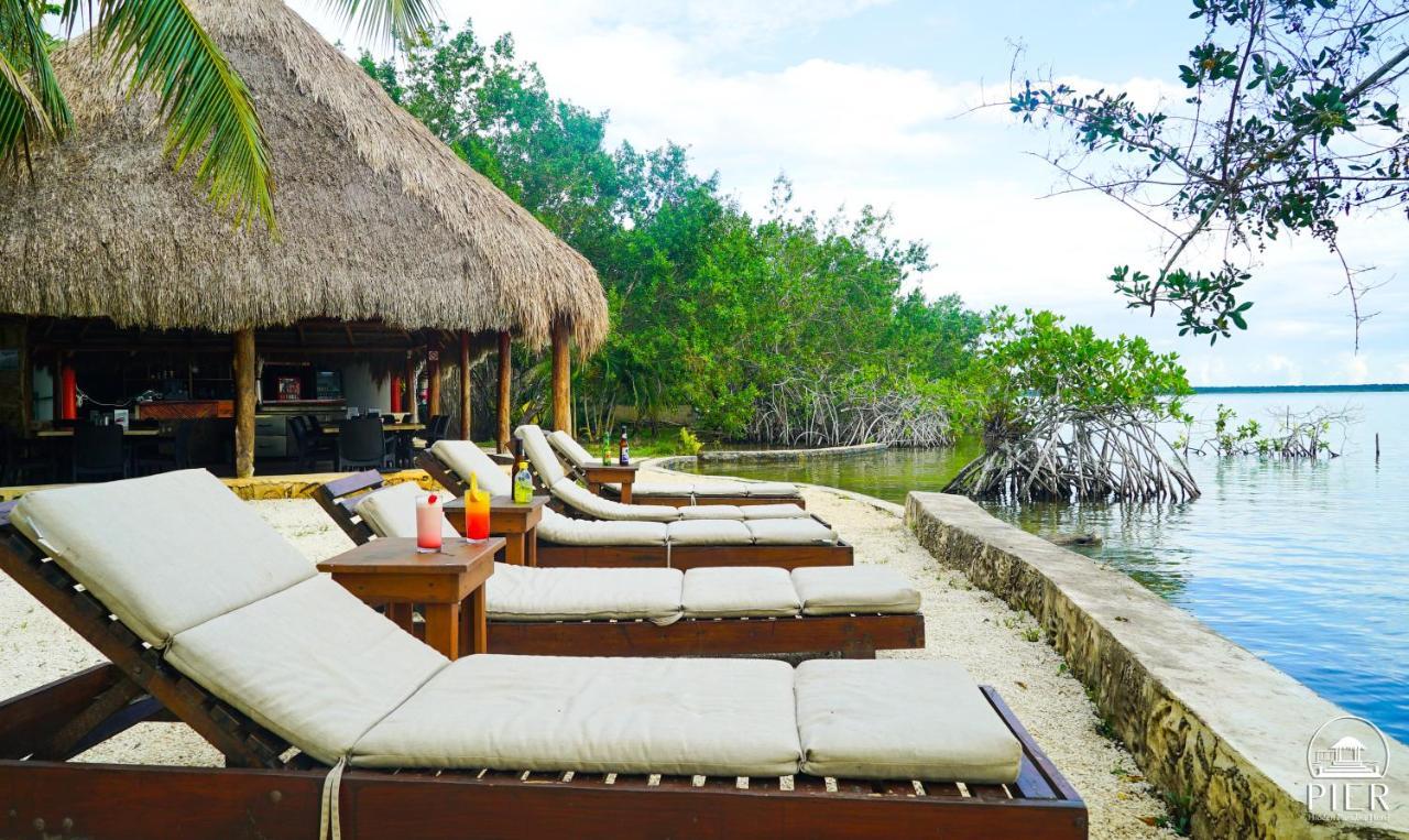 Hotel Wayak Bacalar - Todo Incluido Eksteriør bilde