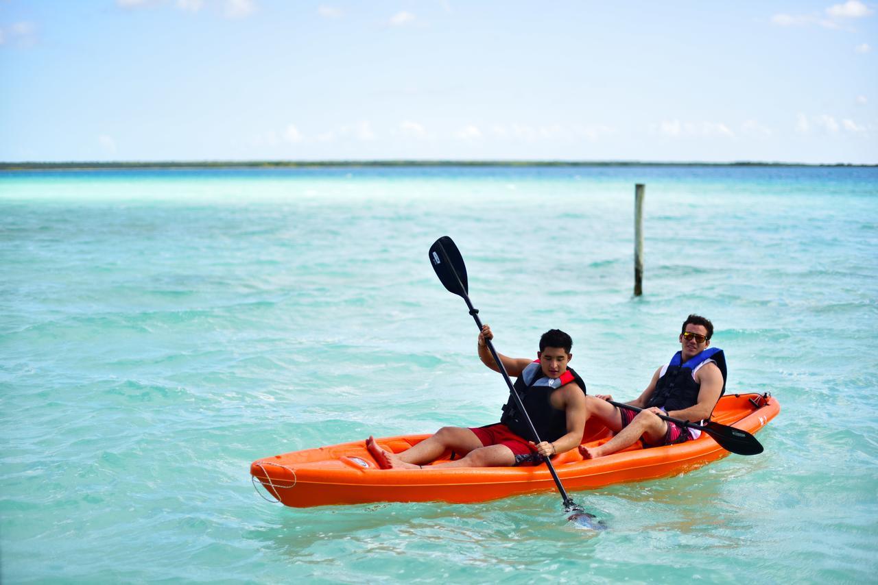 Hotel Wayak Bacalar - Todo Incluido Eksteriør bilde