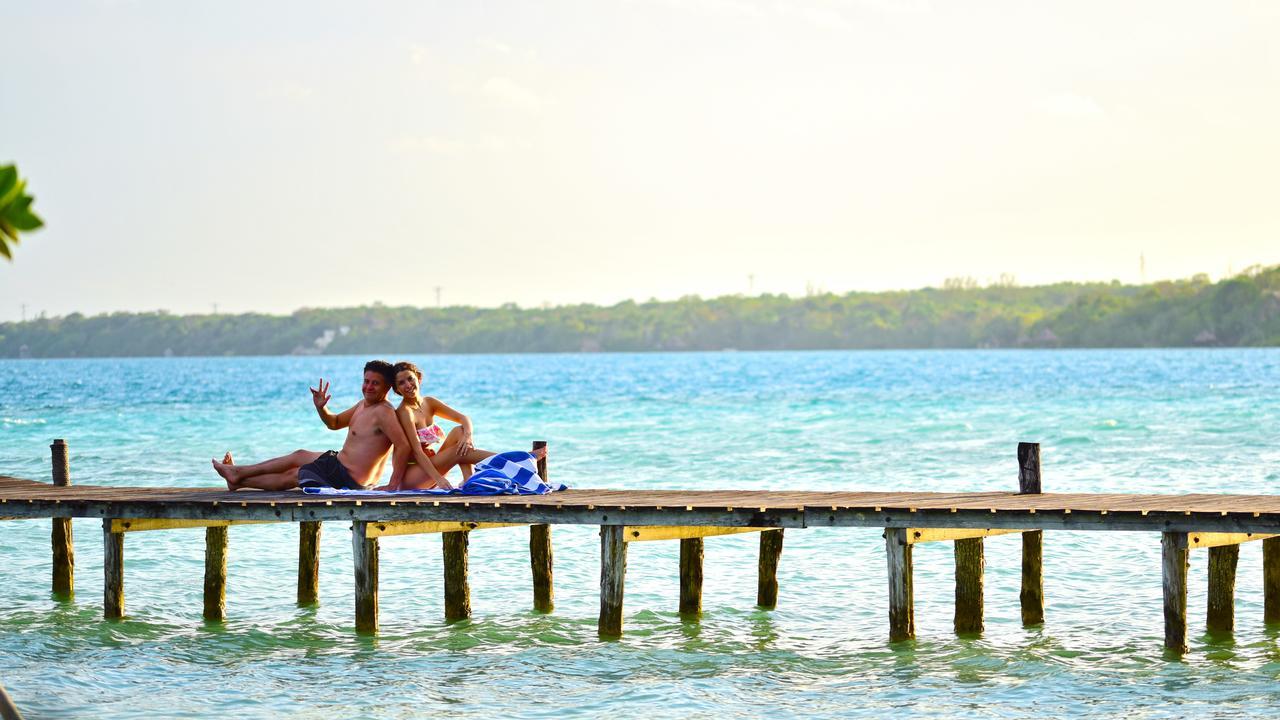 Hotel Wayak Bacalar - Todo Incluido Eksteriør bilde