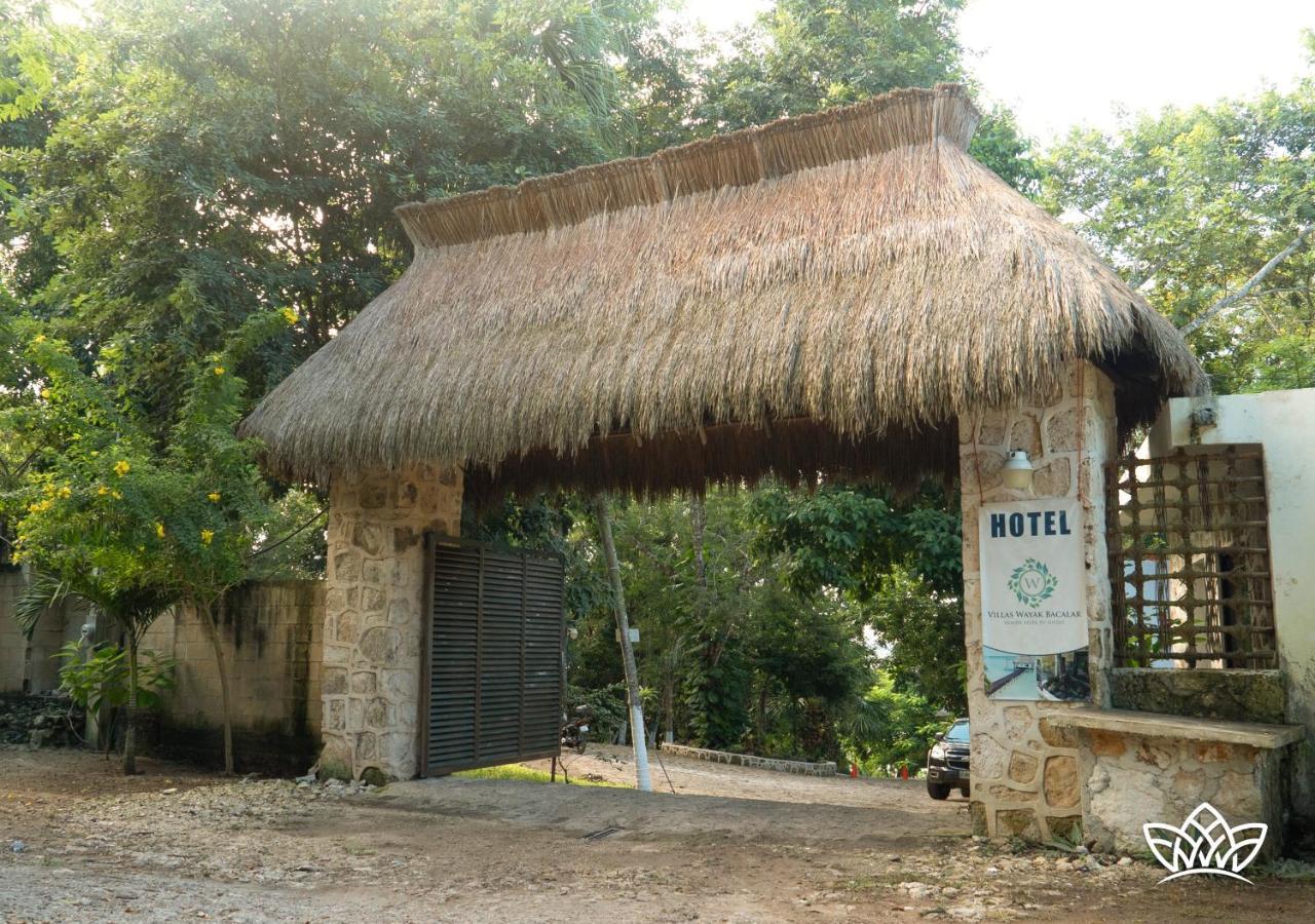 Hotel Wayak Bacalar - Todo Incluido Eksteriør bilde